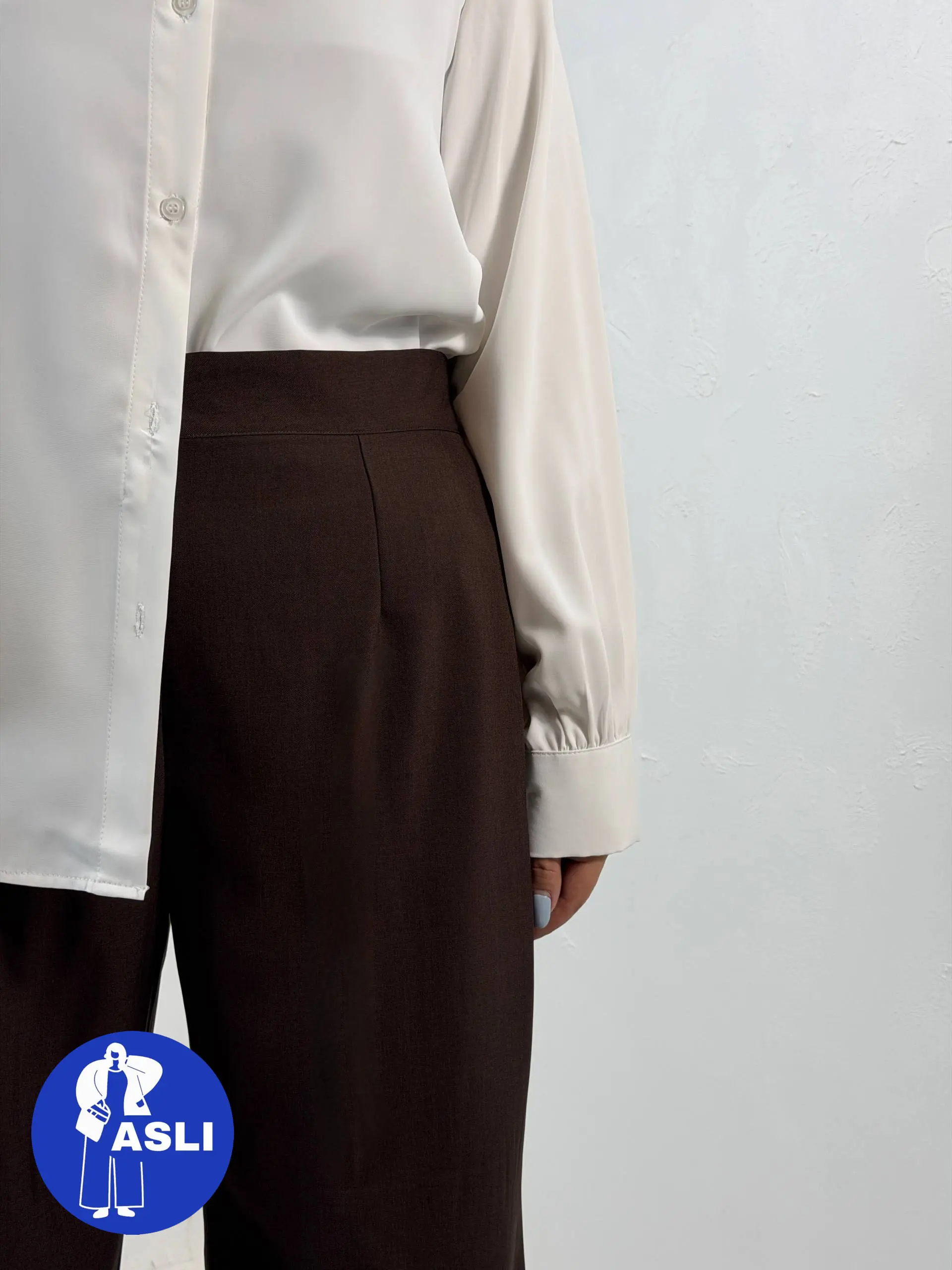 شلوار پارچه ای دمپا سایز بزرگ لیرا